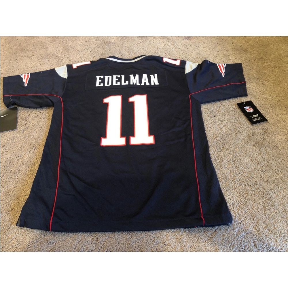 Nike Patriots Edelman Jersey. Youth Medium. $90 Retail. New W Tags 🏈!